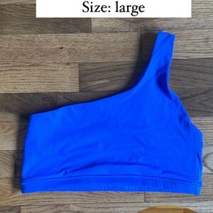 FLEO one shoulder sports bra